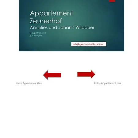 Zeunerhof Appartement *